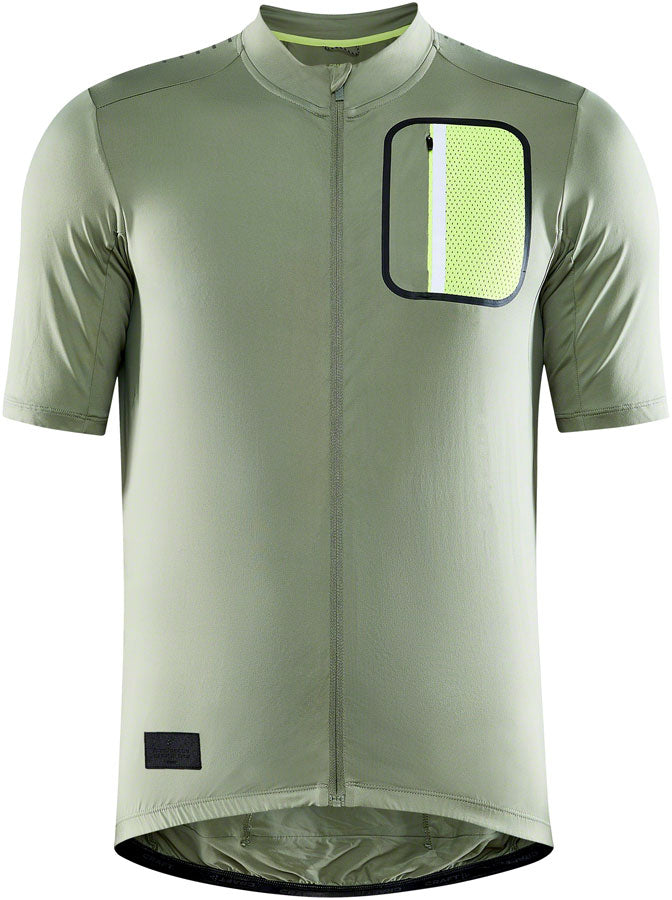Craft ADV Offroad Jersey - Short Sleeve, Forest/Flumino, Small, Men's