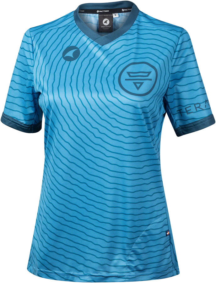 Teravail Monitor Jersey - Lake Blue/Steel Blue/Prussian Blue, Women's, Large