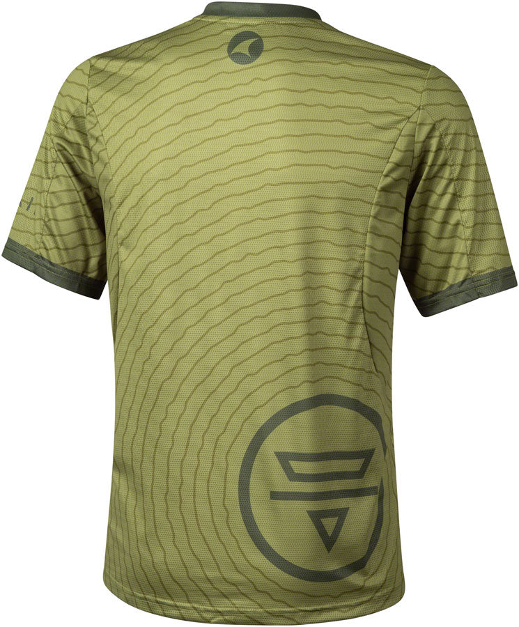 Teravail Monitor Jersey - Olive/Dark Green, Men's, Small