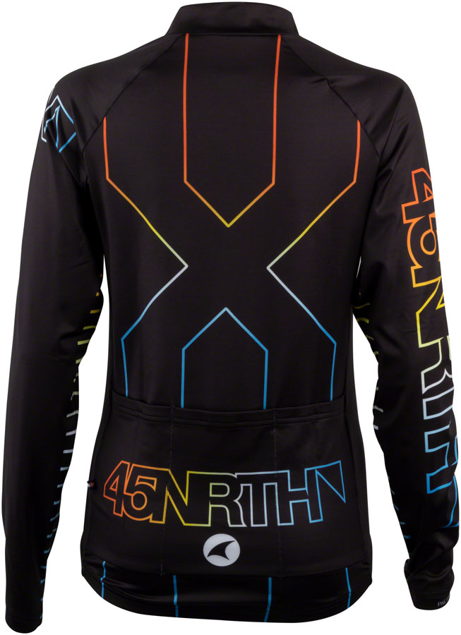 45NRTH Decade Long Sleeve Jersey - Black, Women's, 2X-Large