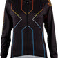 45NRTH Decade Long Sleeve Jersey - Black, Women's, 2X-Large