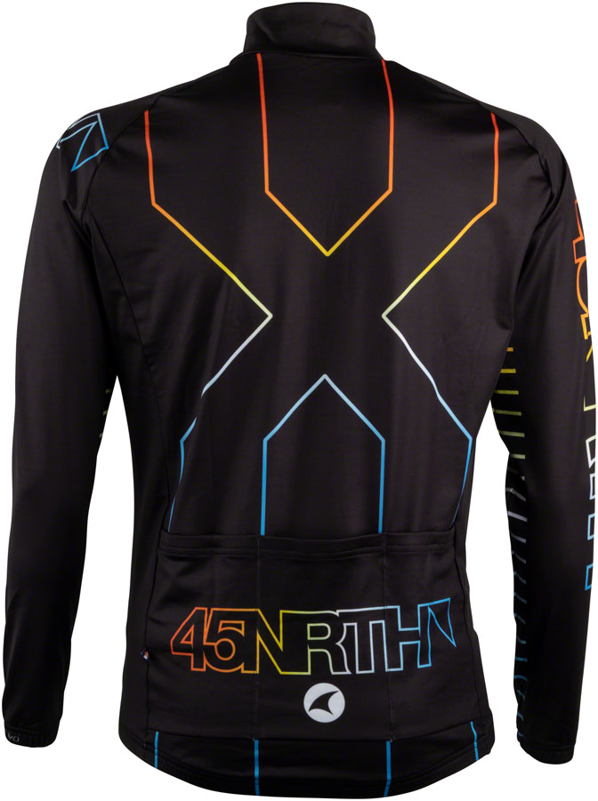 45NRTH Decade Long Sleeve Jersey - Black, Men's, Small