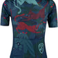 All-City Night Claw Men's Jersey - Dark Teal, Spruce Green, Mulberry, Medium