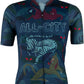 All-City Night Claw Men's Jersey - Dark Teal, Spruce Green, Mulberry, Medium
