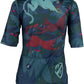 All-City Night Claw Women's Jersey - Dark Teal, Spruce Green, Mulberry, Small