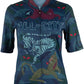 All-City Night Claw Women's Jersey - Dark Teal, Spruce Green, Mulberry, Medium