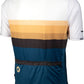 Salsa Latitude Men's Jersey - White, Navy Blue, Black , w/ Stripes, X-Large