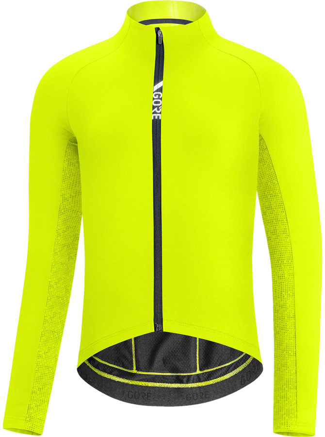 GORE C5 Thermo Jersey - Neon Yellow/Citrus Green, Men's, Large