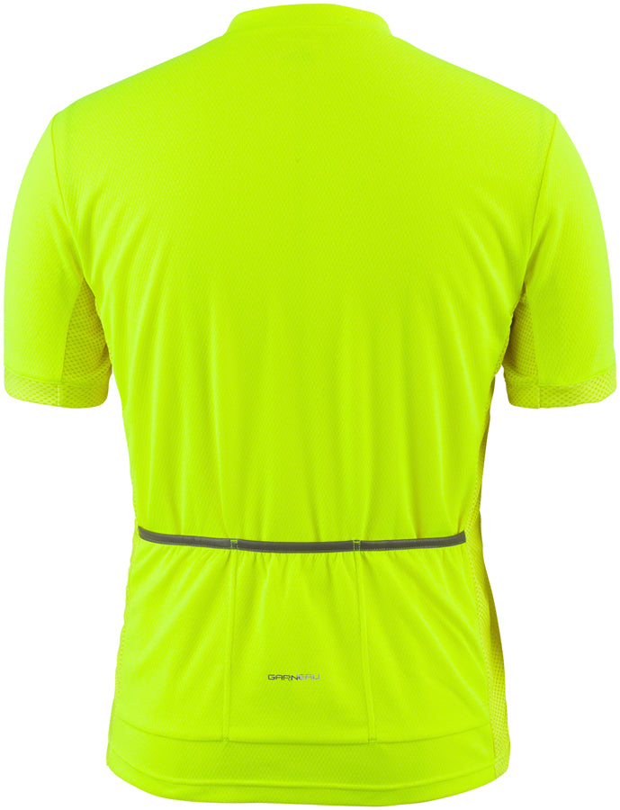 Garneau Connection 2 Jersey - Bright Yellow, Short Sleeve, Men's, Small