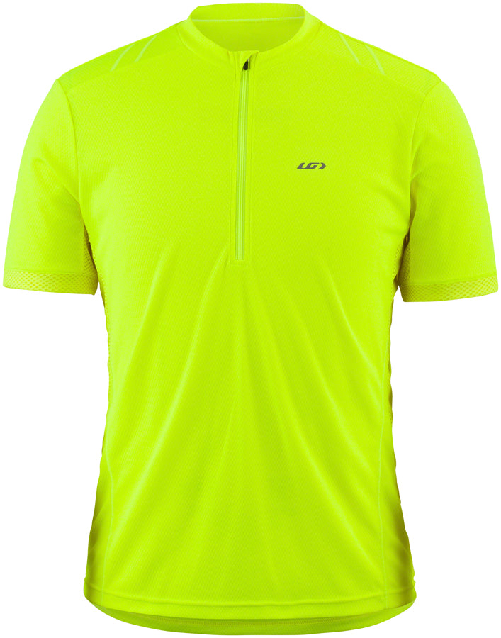 Garneau Connection 2 Jersey - Bright Yellow, Short Sleeve, Men's, Small