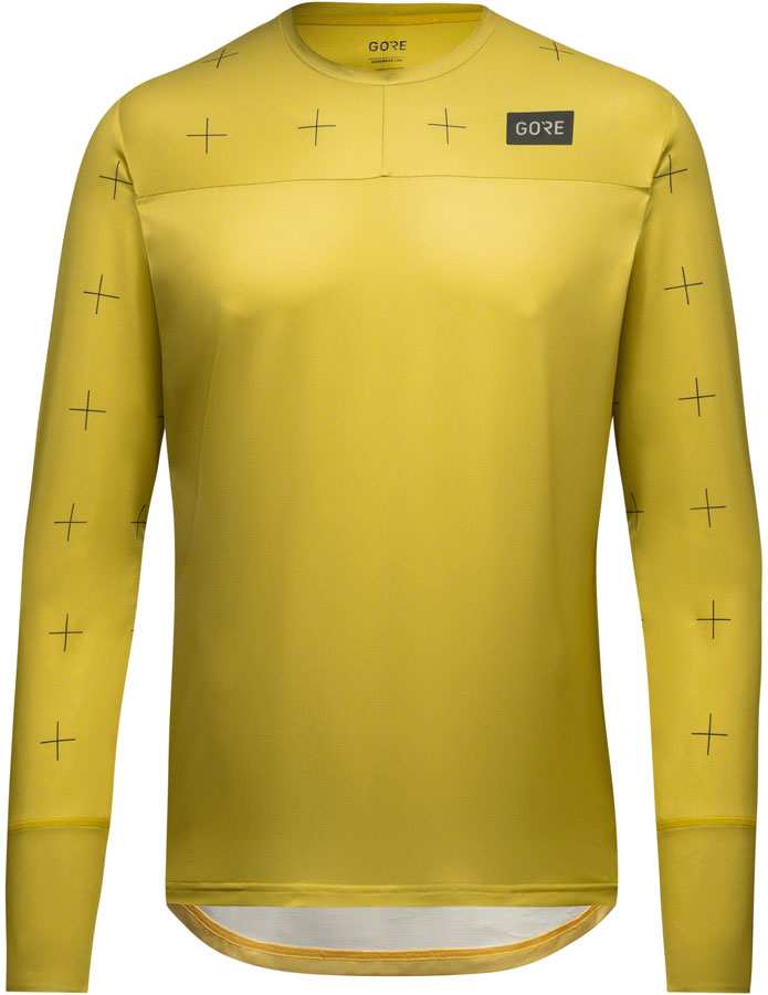 GORE Trail KPR Daily Jersey - Long Sleeve, Uniform Sand, Men's, Small