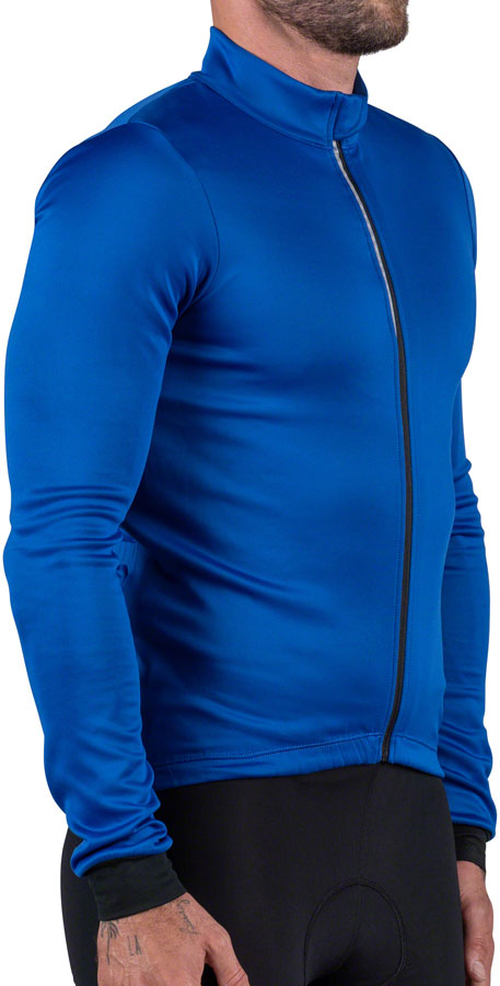 Bellwether Prestige Thermal Long Sleeve Jersey - Blue, Men's, Medium
