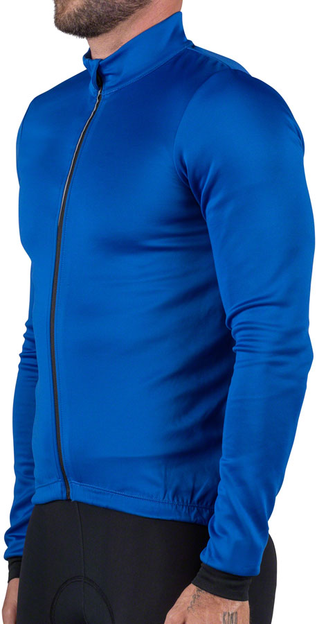 Bellwether Prestige Thermal Long Sleeve Jersey - Blue, Men's, Small