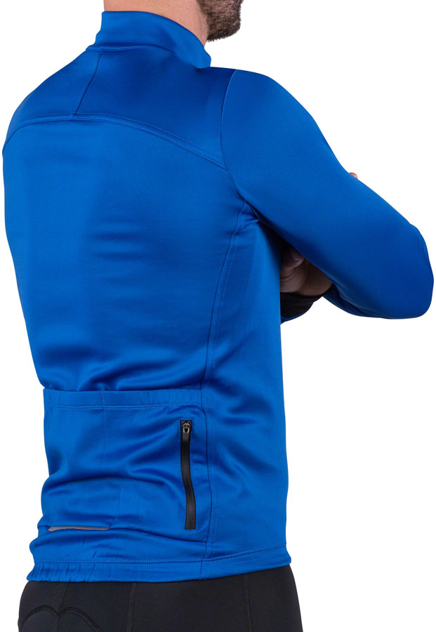 Bellwether Prestige Thermal Long Sleeve Jersey - Blue, Men's, Small