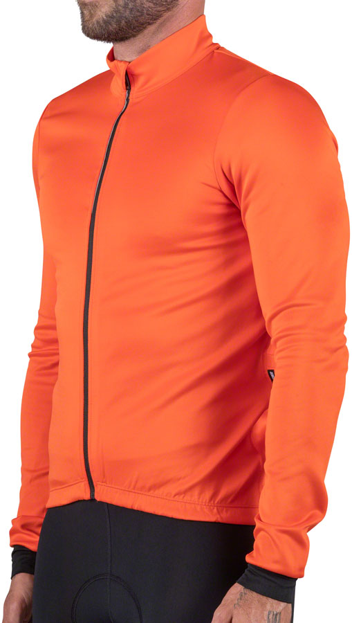 Bellwether Prestige Thermal Long Sleeve Jersey - Orange, Men's, Medium