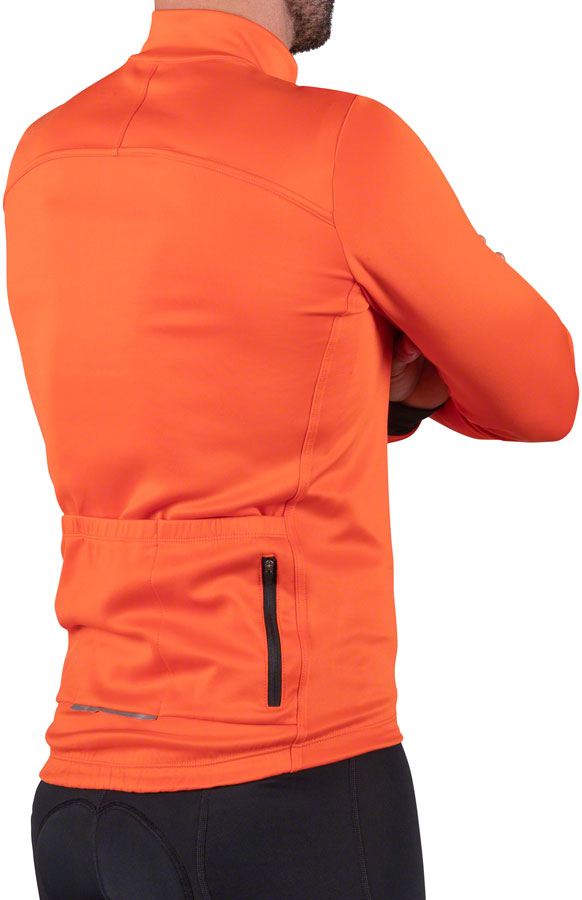 Bellwether Prestige Thermal Long Sleeve Jersey - Orange, Men's, Medium