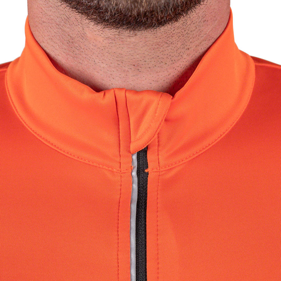 Bellwether Prestige Thermal Long Sleeve Jersey - Orange, Men's, Medium