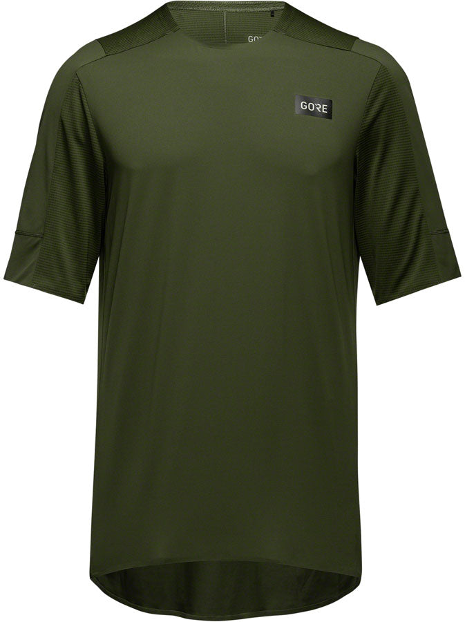 GORE Trail KPR Tech Jersey - Utility Green, Men's, Large