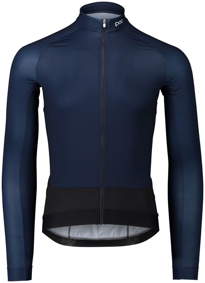 POC Essential Road Jersey - Long Sleeve, Navy, X-Large