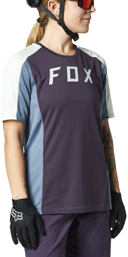 Fox Racing Defend Jersey - Dark Purple, Women's, Large