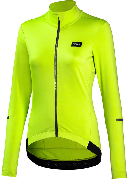 GORE Progress Thermo Jersey - Neon Yellow, Women's, Medium