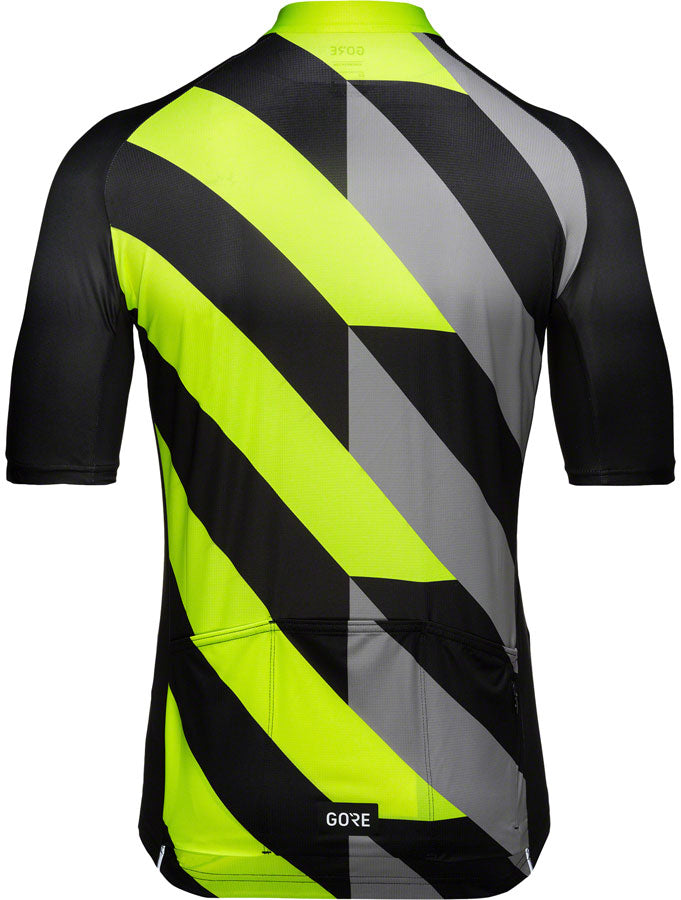 GORE Signal Jersey - Black/Neon Yellow, Men's, X-Large