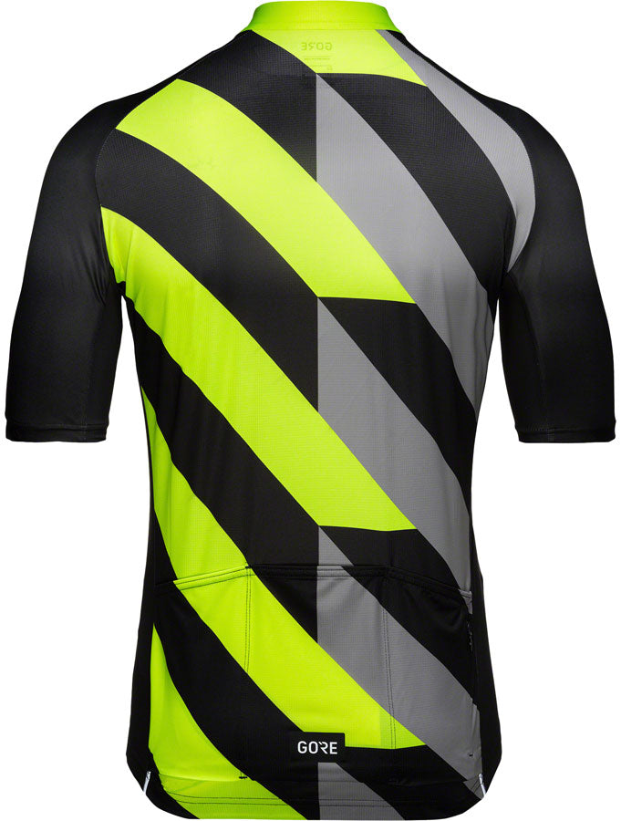 GORE Signal Jersey - Black/Neon Yellow, Men's, Large