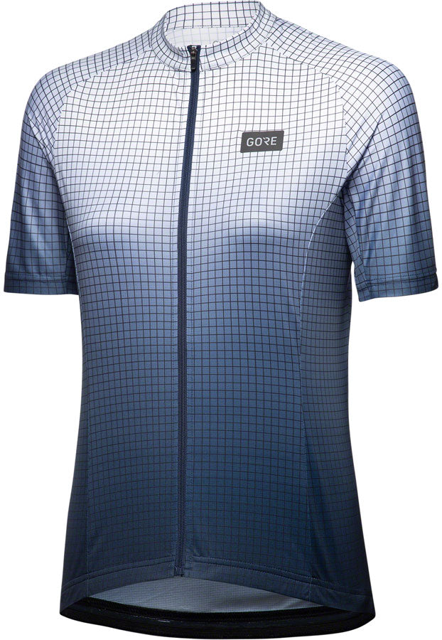 GORE Grid Fade Jersey - Orbit Blue/White, Women's, Small