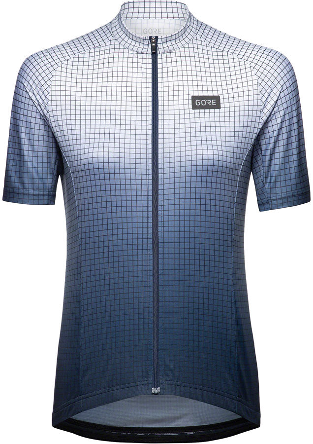 GORE Grid Fade Jersey - Orbit Blue/White, Women's, Small