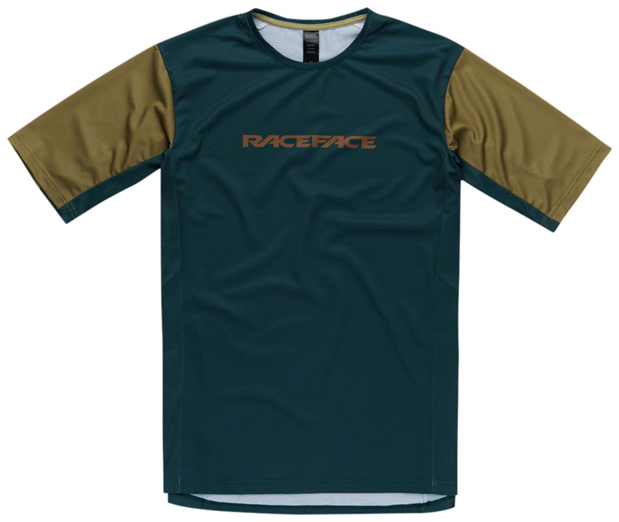 RaceFace Indy Jersey - Short Sleeve, Men's, Pine, Small