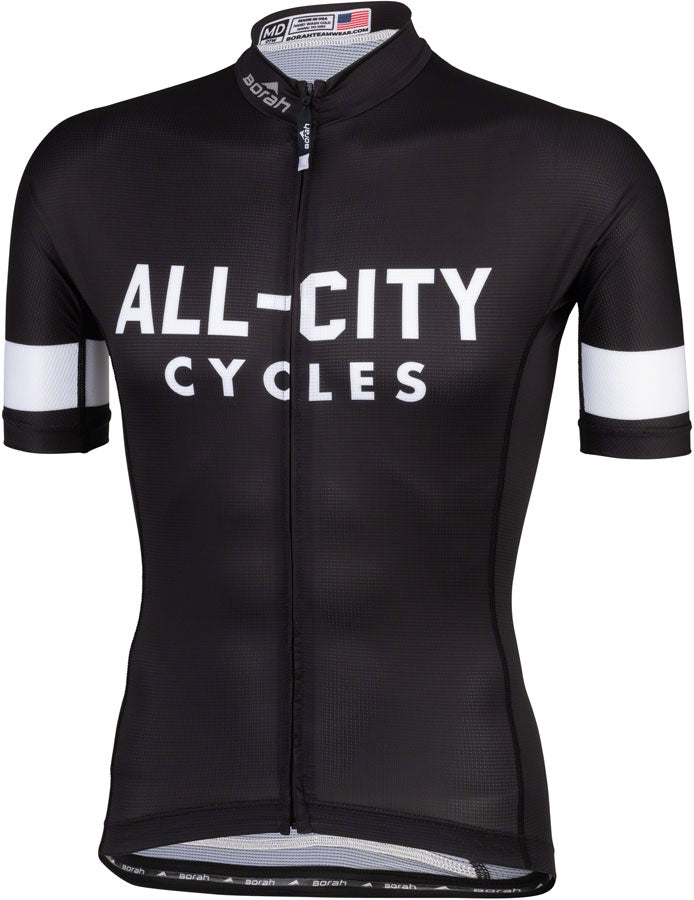 All-City Classic 4.0 Men's Jersey - Black, White, Small