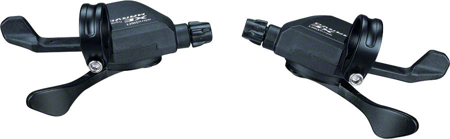 microSHIFT XE Marvo Trigger Shifter Set, 9-Speed, Double/Triple, Shimano Compatible