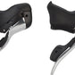 microSHIFT R9 Bar 2 9-Speed Drop Bar Shifter Set Silver Bicycle Shifter