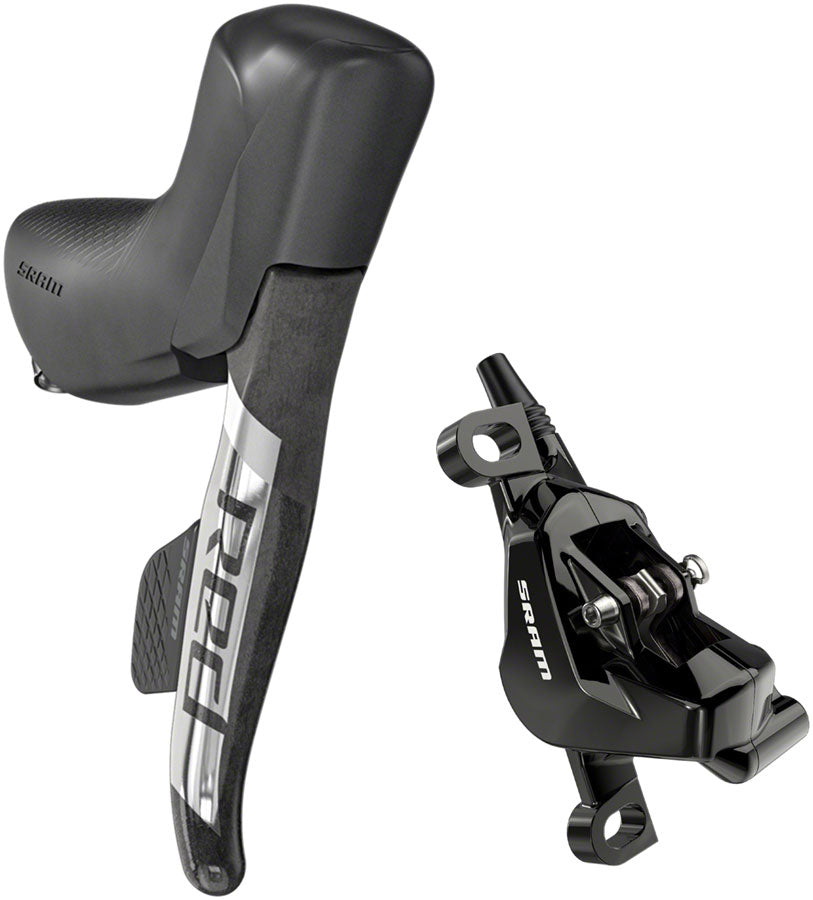 SRAM RED eTap AXS HRD Shift/Brake Lever and Hydraulic Disc Caliper - Right/Rear, Direct Post Mount, 1800mm Hose, Black, D1