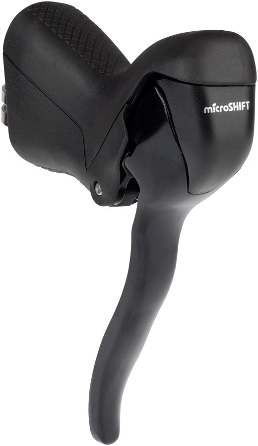 Microshift R-Series Left Drop Bar - Black Brake Lever Left Drop Bar Black