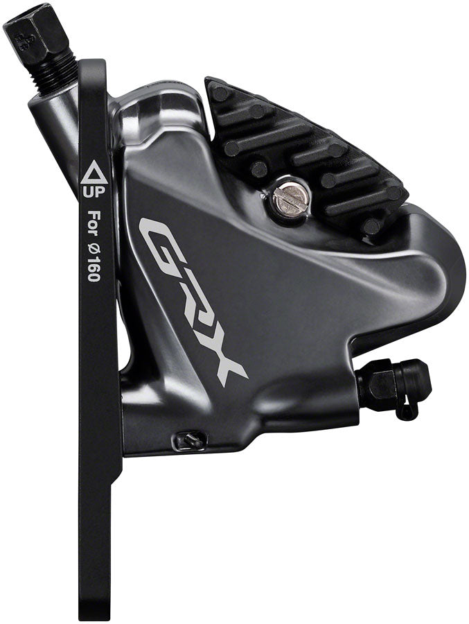Shimano GRX ST-RX810 2 x 11-Speed Left Drop-Bar Shifter/Hydraulic Brake Lever with BR-RX810 Flat Mount Caliper, 1000mm Hose