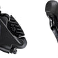 Shimano GRX ST-RX400/BR-RX400 Hydraulic Disc Brake and Brake/Shift Lever - Left, 2x10-Speed, Flat Mount, Finned Resin Pads, Black