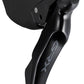 Shimano GRX ST-RX400/BR-RX400 Hydraulic Disc Brake and Brake/Shift Lever - Right, 10-Speed, Flat Mount, Finned Resin Pads, Black