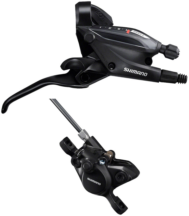 Shimano ST-EF505 BR-MT200 7-Speed 2-Piston Drop Bar Right Black Bicycle Shifter