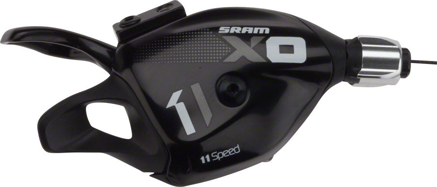 SRAM X01 11-Speed Trigger Shifter Includes Handlebar Clamp Black with Gray and White logo with Cable, Housing Sold Separately