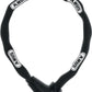 Abus  9809K/170 Steel-O-Chain Key Lock - Black