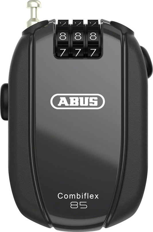 Abus  Combiflex Break Retractable Combo Lock - 85cm, Black