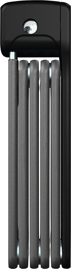 Abus BORDO Lite 6055K/85 Folding Lock - Keyed, SR Bracket, 2.8', 5mm, Black