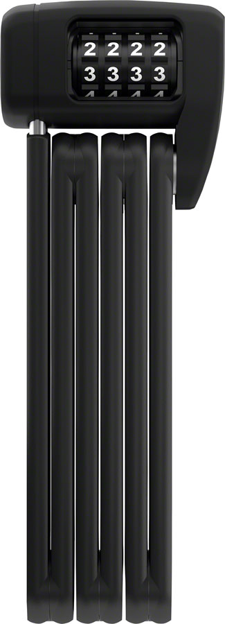 Abus BORDO Lite 6055C/85 Folding Lock - Combination, SH Bracket, 2.8', 5mm, Black, Black