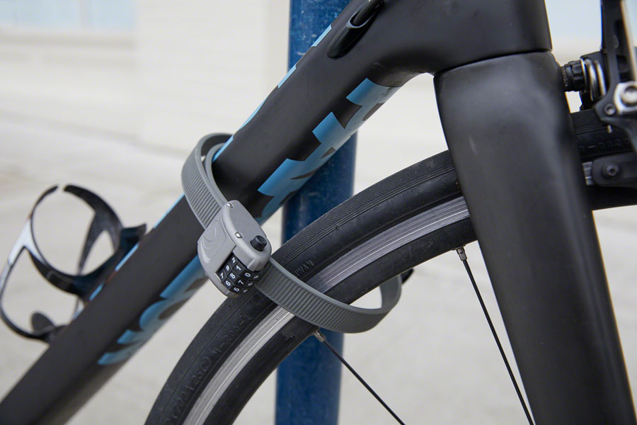 OTTOLOCK HEXBAND Cinch Lock: 30", Titanium Gray