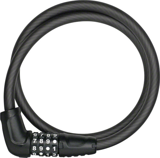 ABUS Combination Numerino 5412C Cable Lock: 85cm x 12mm, Black