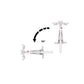 ABUS Nutfix Solid Axle 2 Pack: M9, Black