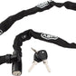 ABUS Keyed Web Chain Lock 1500: 60/4mm, Black