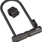 Abus Ultra 410 U-Lock - 3.9 x 9", Keyed, Black, Includes bracket