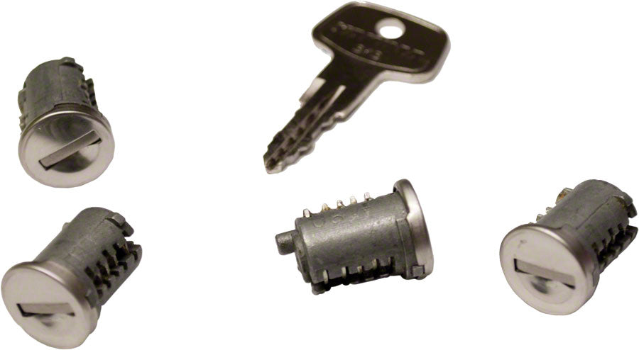 Yakima SKS Lock Core with Key: 4-Pack